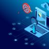 Free computer data digital vector