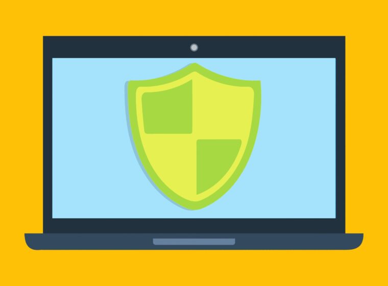 Free antivirus security privacy illustration