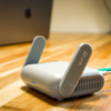 white wifi router